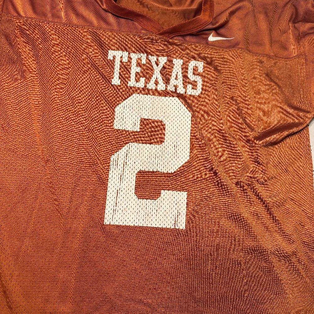 Nike Texas Longhorns #2 Football Jersey Burnt Orange XXL NCAA